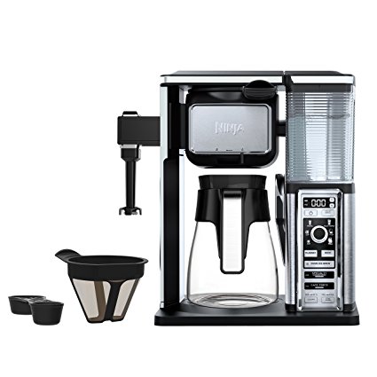 6. Ninja Coffee Bar Brewer System with Glass Carafe