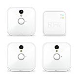 Blink Indoor Home Security Camera System with Motion Detection, HD Video, 2-Year Battery Life and Cloud Storage Included - 3 Camera Kit