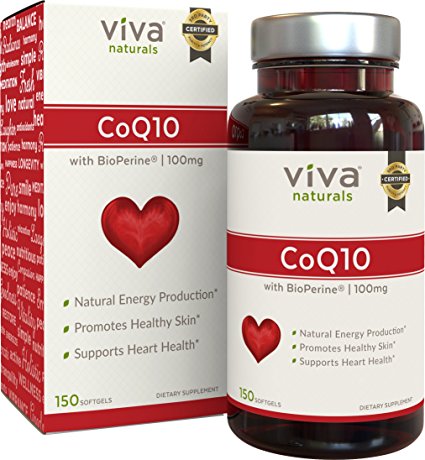 6. Viva Naturals CoQ10