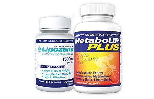 6. Lipozene Weight Loss Pills and MetaboUp Plus