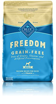 10. BLUE Freedom Grain-Free Adult Dry Dog Food