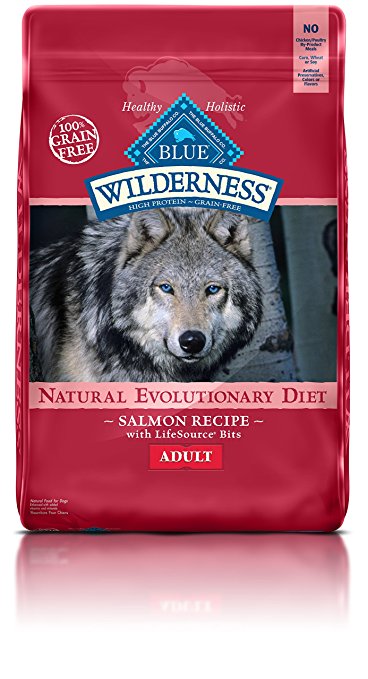 9. BLUE Wilderness High Protein Grain-Free Adult Dry Dog Food