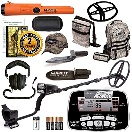 10. Garrett AT Pro Metal Detector Bonus Pack with ProPointer AT and Edge Digger