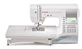 SINGER | Quantum Stylist 9960 Computerized Portable Sewing Machine with 600-Stitches Electronic Auto Pilot Mode, Extension Table and Bonus Accessories, Perfect for Customizing Projects