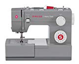 Singer | Heavy Duty 4432 Sewing Machine with 32 Built-In Stitches, Automatic Needle Threader, Metal Frame and Stainless Steel Bedplate, Perfect for Sewing All Types of Fabrics with Ease