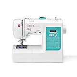 SINGER | 7258 100-Stitch Computerized Sewing Machine with 76 Decorative Stitches, Automatic Needle Threader and Bonus Accessories, Packed with Features and Easy to Use