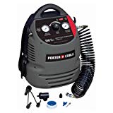 PORTER-CABLE CMB15 (1.5 Gallon) Oil-Free Fully Shrouded / Hand Carry Compressor Kit (icludes 25' Hose)