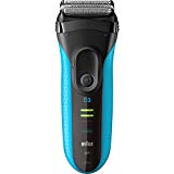 Braun Electric Shaver, Series 3 ProSkin 3040s Men's Electric Razor / Electric Foil Shaver, Rechargeable, Wet & Dry, Blue