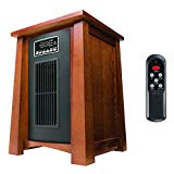 Haier 1500 Watt 5100 BTU Infrared Space Heater w/Real Oak Finish & Remote