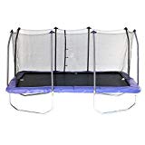Skywalker Trampolines 15-Foot Rectangle Trampoline with Enclosure Net – Shape Provides Great Bounce – Gymnast Trampoline – Added Safety Features – Meets or Exceeds ASTM – Made to Last