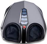 Miko Shiatsu Foot Massager with Deep-Kneading, Multi-Level Settings, and Switchable Heat Charcoal Grey