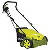 Sun Joe 13-in. 12-amp Electric Scarifier and Lawn Dethatcher with Collection Bag
