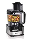 Hamilton Beach 70725A 12-Cup Stack & Snap Food Processor and Vegetable Chopper Black