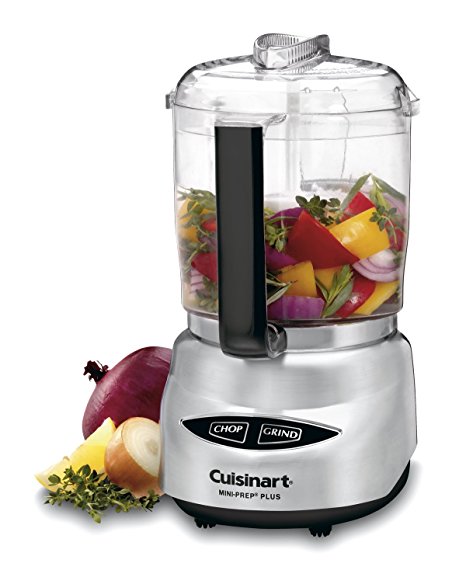 10. Cuisinart DLC-4CHB Mini-Prep Plus 4-Cup Food Processor