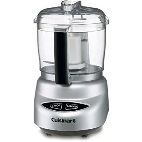 3. Cuisinart DLC-2ABC Mini Prep Plus Food Processor Brushed Chrome and Nickel