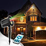 Innoo Tech Laser Christmas Red and Green Starry Xmas Lightings Projector for Outdoor, Garden, Halloween Decoration(InnooLight)