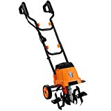 VonHaus 12.5-Inch 7 Amp Electric Tiller and Garden Lawn Cultivator