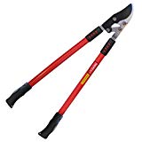 TABOR TOOLS GG11 Professional Compound Action Bypass Lopper, Chops Thick Branches with Ease, 1 3/4 Inch Clean-Cut Capacity, 30-Inch Tree Trimmer Featuring Sturdy Extra Leverage 22-Inch Handles.