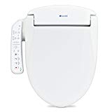 Brondell Swash SE400 Elongated Bidet Seat with Air Dryer and Stainless-Steel Nozzle | Nightlight | Nozzle Oscillation |
