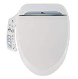 Bio Bidet Ultimate BB-600 Advanced Bidet Toilet Seat, Elongated White. Easy DIY Installation, Luxury Features From Side Panel, Adjustable Heated Seat and Water. Dual Nozzle Has Posterior and Feminine