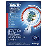 Oral-B Pro 5000 SmartSeries Power Rechargeable Electric Toothbrush with Bluetooth Connectivity, Amazon Dash Replenishment Enabled