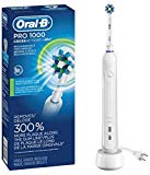 Oral-B White Pro 1000 Power Rechargeable Electric Toothbrush, Powered by Braun