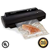FoodSaver V2244 Vacuum Sealer Machine for Food Preservation with Bags and Rolls Starter Kit | #1 Vacuum Sealer System | Compact & Easy Clean | UL Safety Certified | Black