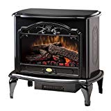 DIMPLEX Celeste Electric Stove, Gloss Black