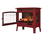 Duraflame 3D Infrared Electric Fireplace Stove with Remote Control - DFI-5010 (Cinnamon)