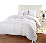 Utopia Bedding Ultra Plush Hypoallergenic, Siliconized fiberfill, Box Stitched Alternative Comforter, Duvet Insert, Protects Against Dust Mites and Allergens