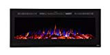 Touchstone Sideline Recessed Mounted Electric Fireplaces