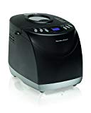 Hamilton Beach (29882C) HomeBaker 2 Lb. Bread Maker Machine with 12 Program Cycles, Non-Stick Dishwasher-Safe Pan and 2 Kneading Paddles, Black