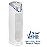 GermGuardian AC4825 22” 3-in-1 Full Room Air Purifier, True HEPA Filter, UVC Sanitizer, Home Air Cleaner Traps Allergens, Smoke, Odors, Mold, Dust, Germs, Pet Dander, 3 Yr Warranty Germ Guardian