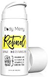 Body Merry Retinol Moisturizer Anti Aging/Wrinkle & Acne Face Moisturizer Cream w Hyaluronic Acid + Vitamins; Deep Hydration for Men & Women! 3.4 oz