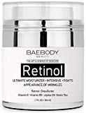 Baebody Retinol Moisturizer Cream for Face and Eye Area - With Retinol, Jojoba Oil, Vitamin E. Fights the Appearance of Wrinkles, Fine Lines. Best Day and Night Cream 1.7 Fl. Oz