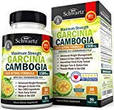Garcinia Cambogia 95% HCA Pure Extract with Chromium. Fast Acting Appetite Suppressant, Extreme Carb Blocker & Fat Burner Supplement for Weight Loss & Fat Metabolism Best Garcinia Cambogia Diet Pills