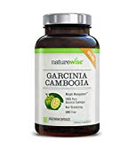 NatureWise Pure Garcinia Cambogia,100% Natural HCA Extract Supports Weight Loss and Curbs Appetite, Superior Absorption,180 count