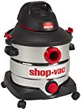 Shop-Vac 5989400 8 gallon 6.0 Peak HP Stainless Wet Dry Vacuum, Black