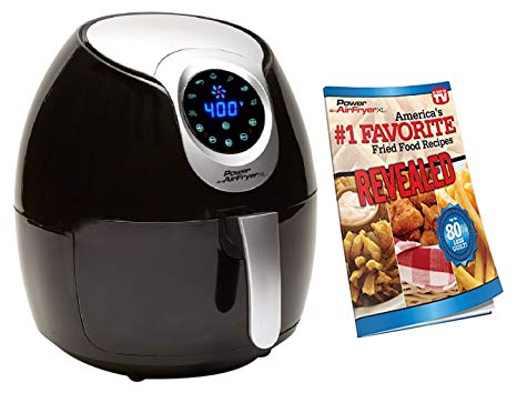 10. Power Air Fryer XL 3.4 QT Black