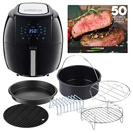8. GoWISE USA 5.8-Quarts 8-in-1 Air Fryer