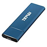 TEYADI External SSD 512GB, Portable Solid State Drive, USB 3.1 Gen 2, M.2 SSD, Superfast Read/Write Speeds, External Storage for Latop, Desktop, Tablet, Android Phones