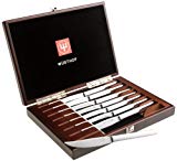 Wusthof 8-Piece Stainless-Steel Steak Knife Set with Wooden Gift Box