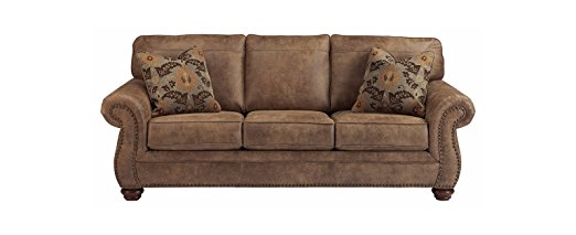 3. Ashley Furniture Signature Design - Larkinhurst Traditional Sleeper Sofa