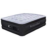 Sleep Restoration Queen Size Air Mattress - Best Inflatable Airbed with Built-In Electric Pump - 18