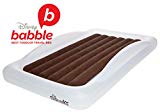 The Shrunks Toddler Travel Bed Portable Inflatable Air Mattress Bed for Travel, Camp or Home Use, Kids Size with Security Rails 60 x 37 x 9 inches -