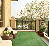 Evergreen Collection Indoor/outdoor Green Artificial Grass Turf Area Rug (6'6