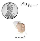 Super Mini ,Half Penny-Sized ,In-The-Canal (ITC) , New Digital Hearing Amplifier , Clearly Technology, Interchangeable , Suitable For Men and Women, Trademark: Easyuslife