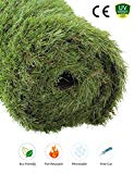 GOLDEN MOON Outdoor Turf Rug Premium Artificial Grass Mat 1 1/2