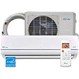 Senville 9000 BTU SENA-09HF/Z Energy Star Mini Split Air Conditioner Heat Pump, White