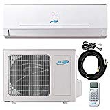 24000 Btu 20.5 SEER Ductless Mini Split DC Inverter Air Conditioner Heat Pump System 208-230 Volt with 15ft Kit (24000 Btu)